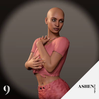 Ovlis Thale Character Morphs for G8F 8.1F and G9 by AshenPortfolio