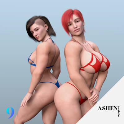 Ruby Rushmore Character Morphs for G8F 8.1F and G9