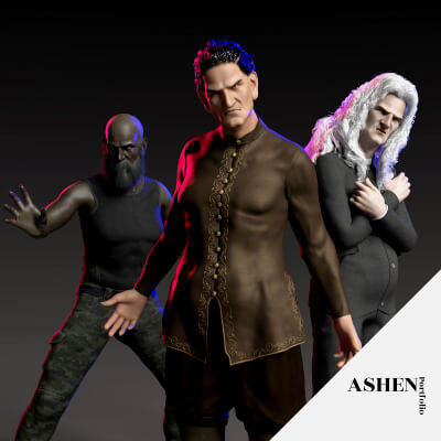 Scrooge Character Morph for Genesis 8 and 8.1 Male
