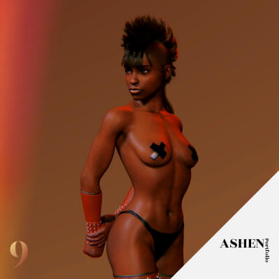 Tempest Zion Character Morph for G8F 8.1F and G9 by AshenPortfolio
