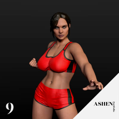 Verusya Character Morph for G8F 8.1F and G9