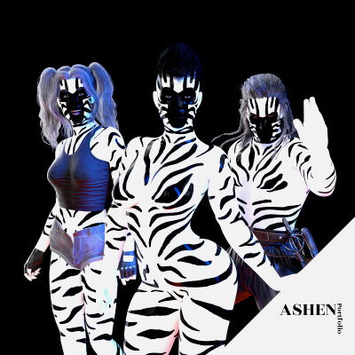 Zebra Body Paint for G9