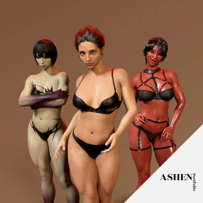 Zhinallosh for Genesis 8 and 8.1 Female by AshenPortfolio