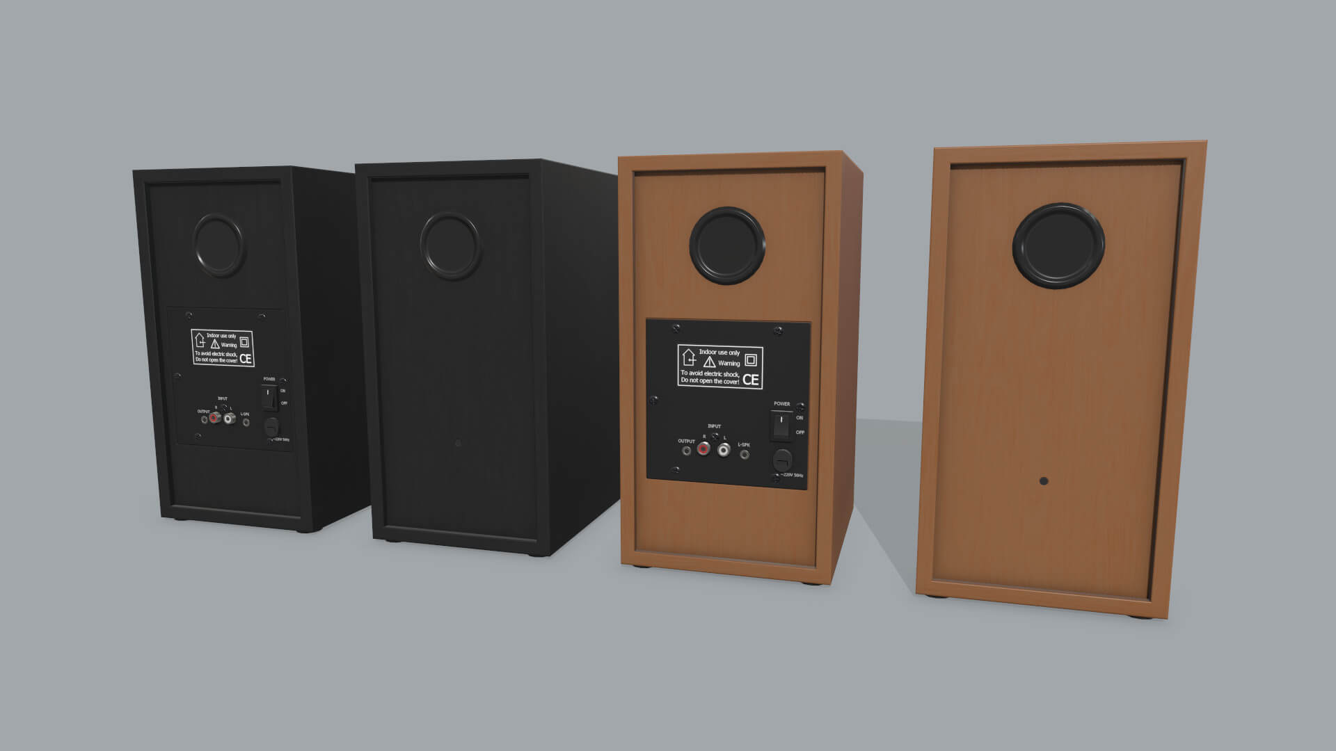 Computer Speakers - 3D Model by AshMesh