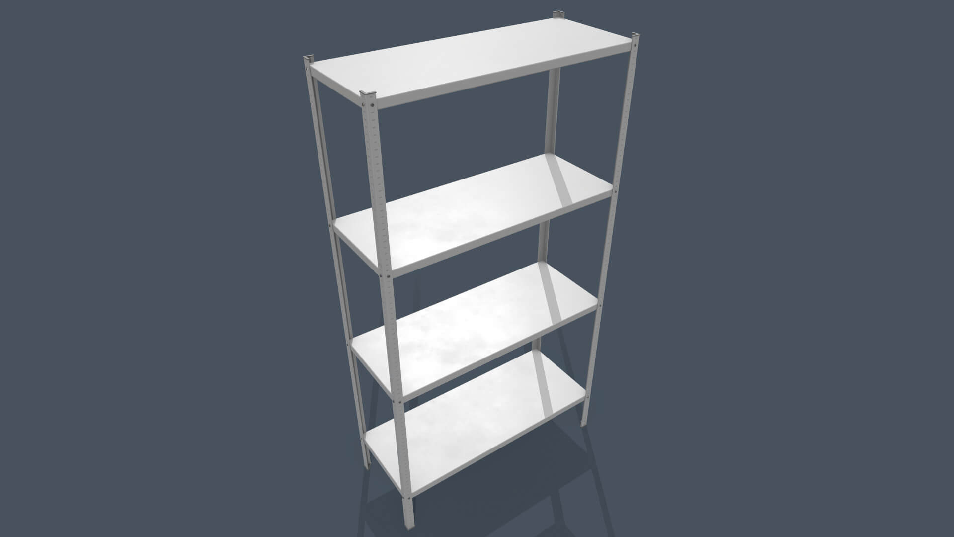 Metal Rack - 3D Model by AshMesh