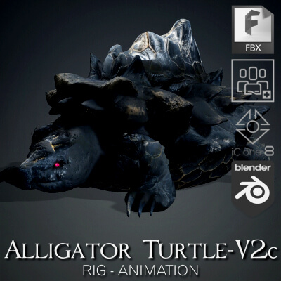 Alligator Turtle-V2c