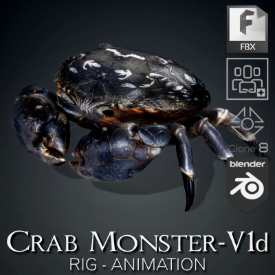 Crab Monster-V1d