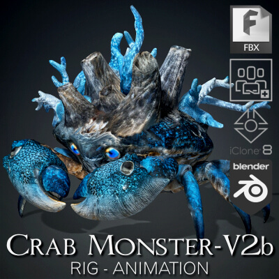 Crab Monster-V2b