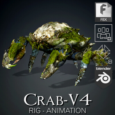 Crab-V4-Animation by Asset_Animated