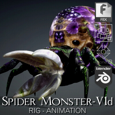 Spider Monster-V1d