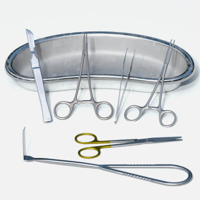 Basic Surgical Instruments Set
