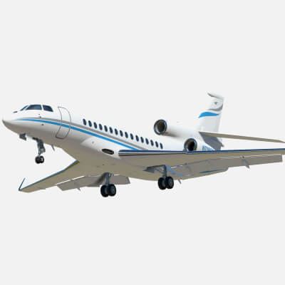 Falcon F8X Business Jet by Autoflex