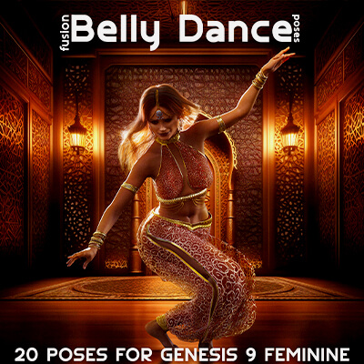 Belly Dance Genesis 9 - Pose Pack
