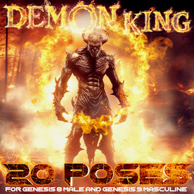 Demon King - Pose Pack
