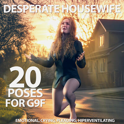 Desperate Housewife Genesis 9 Figures - Pose Pack