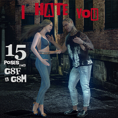 I Hate You - Pose Pack