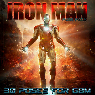 Iron Man - Pose Pack by Axe Maker