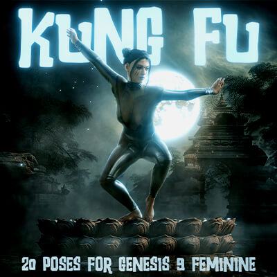Kung Fu G9 - Pose Pack by Axe Maker