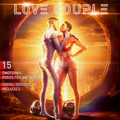 Love Couple Volume 2 - Pose Pack