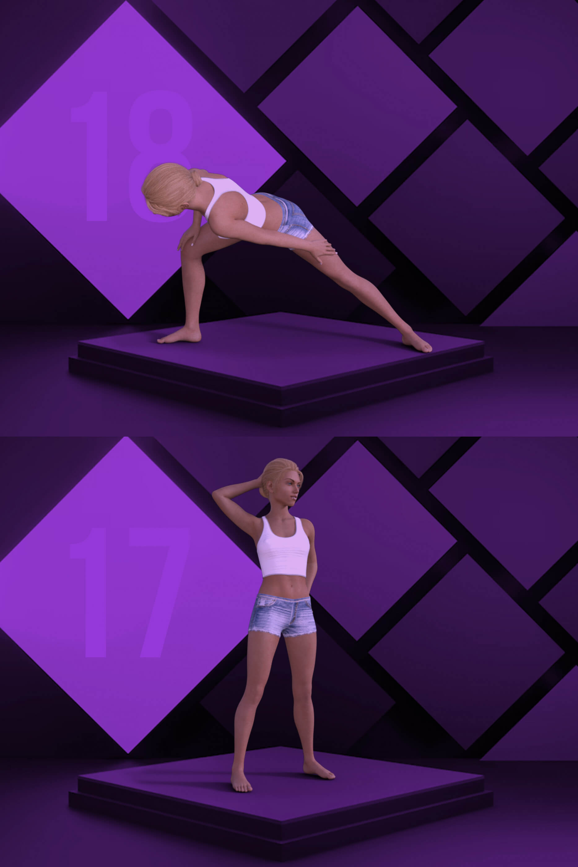 Luxury Poses Volume 4 - Daz Content by Axe Maker