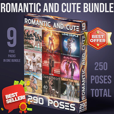 Romantic and Cute Pose - Bundle