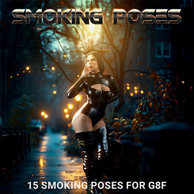 Smoking Poses - Pose Pack by Axe Maker