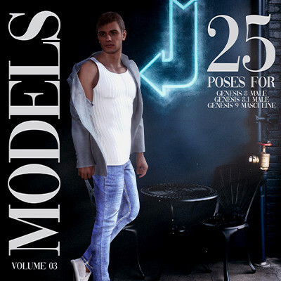Supermodel Male Poses Vol 3