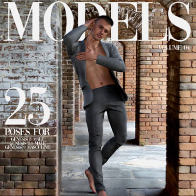 Supermodel Male Poses Vol 4