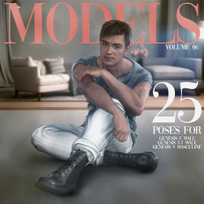 Supermodel Male Poses Vol 6