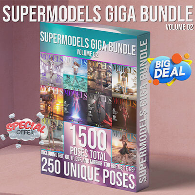 Supermodels Poses - Giga Bundle Volume 2