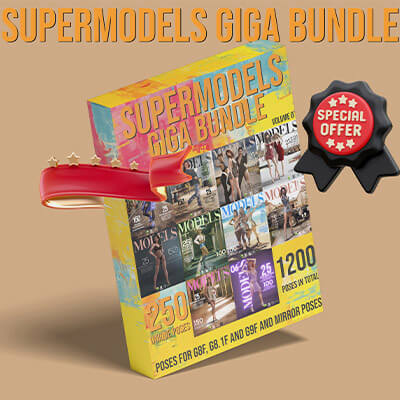 Supermodels Poses - Giga Bundle