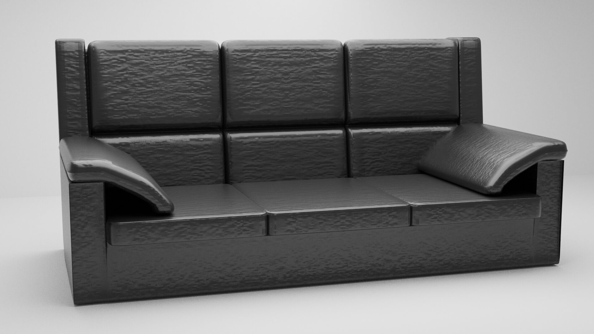 Leather Sofa Free 3D Model by Axel Drosera