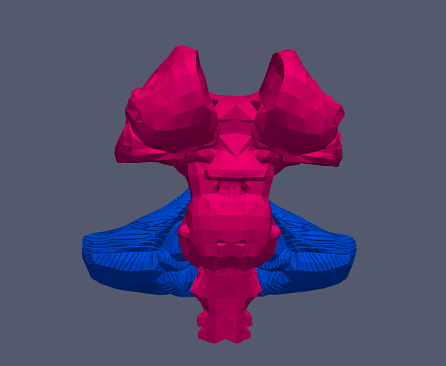 3D Model of Human Brain V2 by azekapeka