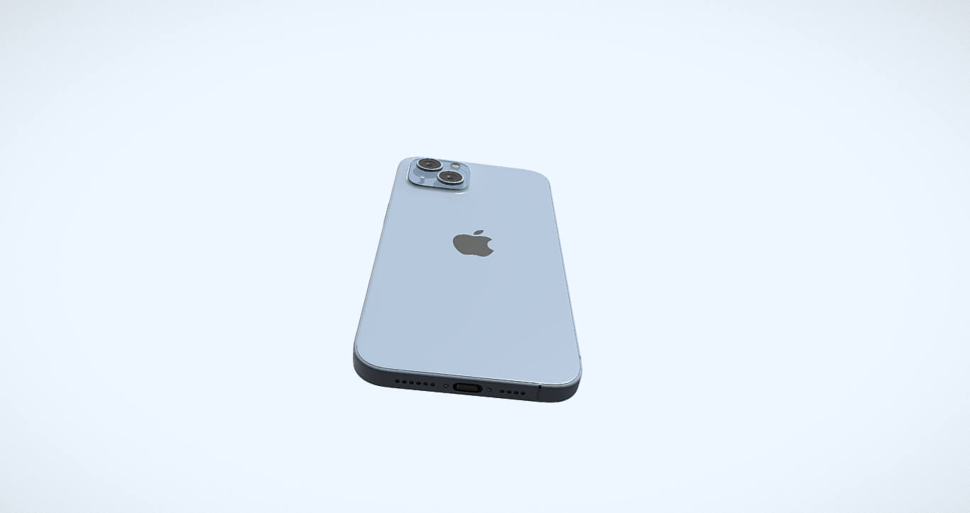 Apple iPhone 14 Mini Mobile Phone - 3D Model by azinkey