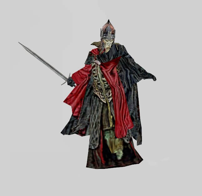 King of The Dead from The Lord of The Rings 3D Model by BagginsSkywalkerPotterJones