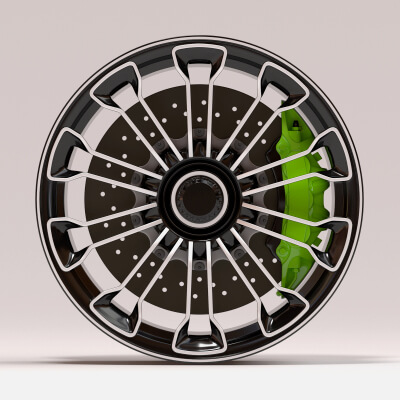 918 Spyder Wheels Front and Rear