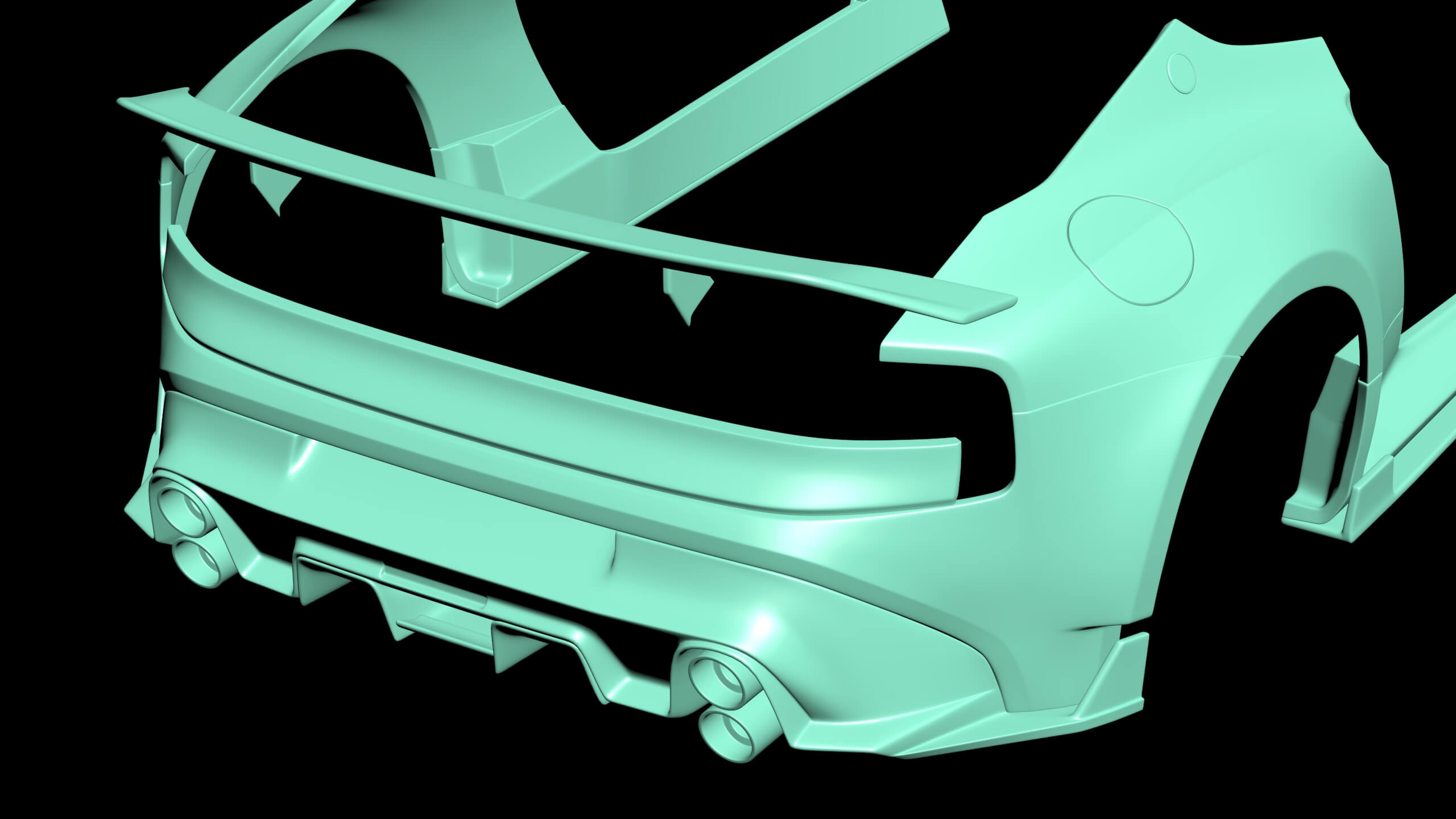 Avante Nissan Z Kit 3D Print Model by bayazoff