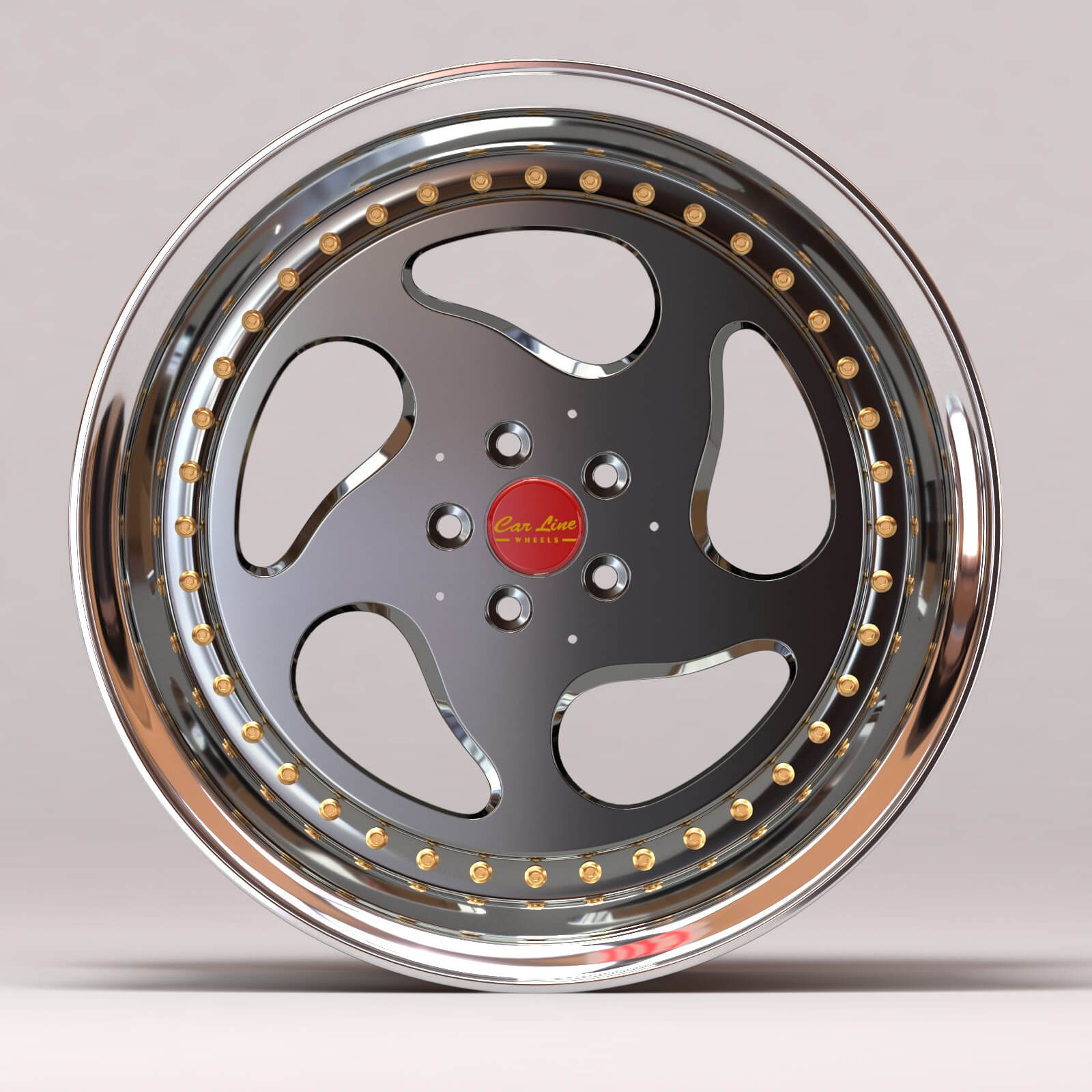 Car Line CM6 Printable Rim - 3D Model by bayazoff