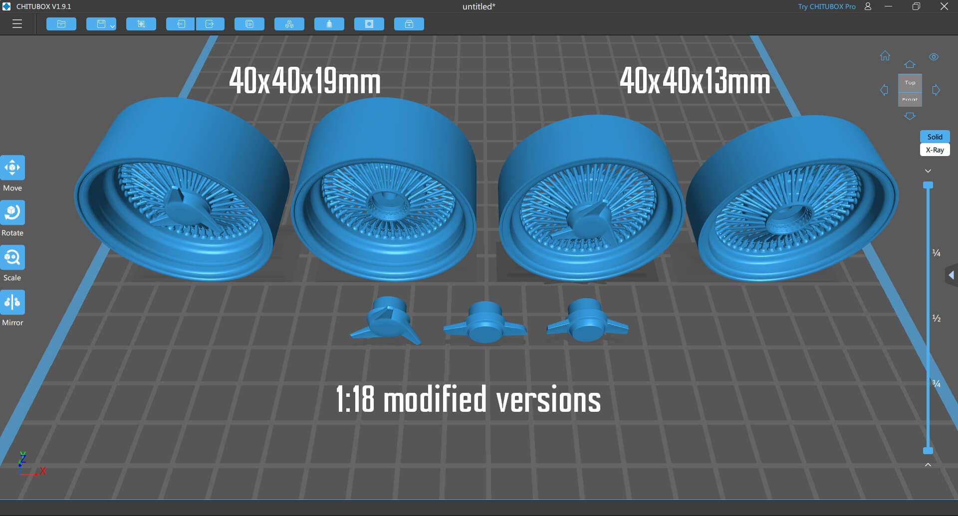 Wire Wheel Layout Model Dayton 13X7 Wire Wheel - 3D Print Model by bayazoff