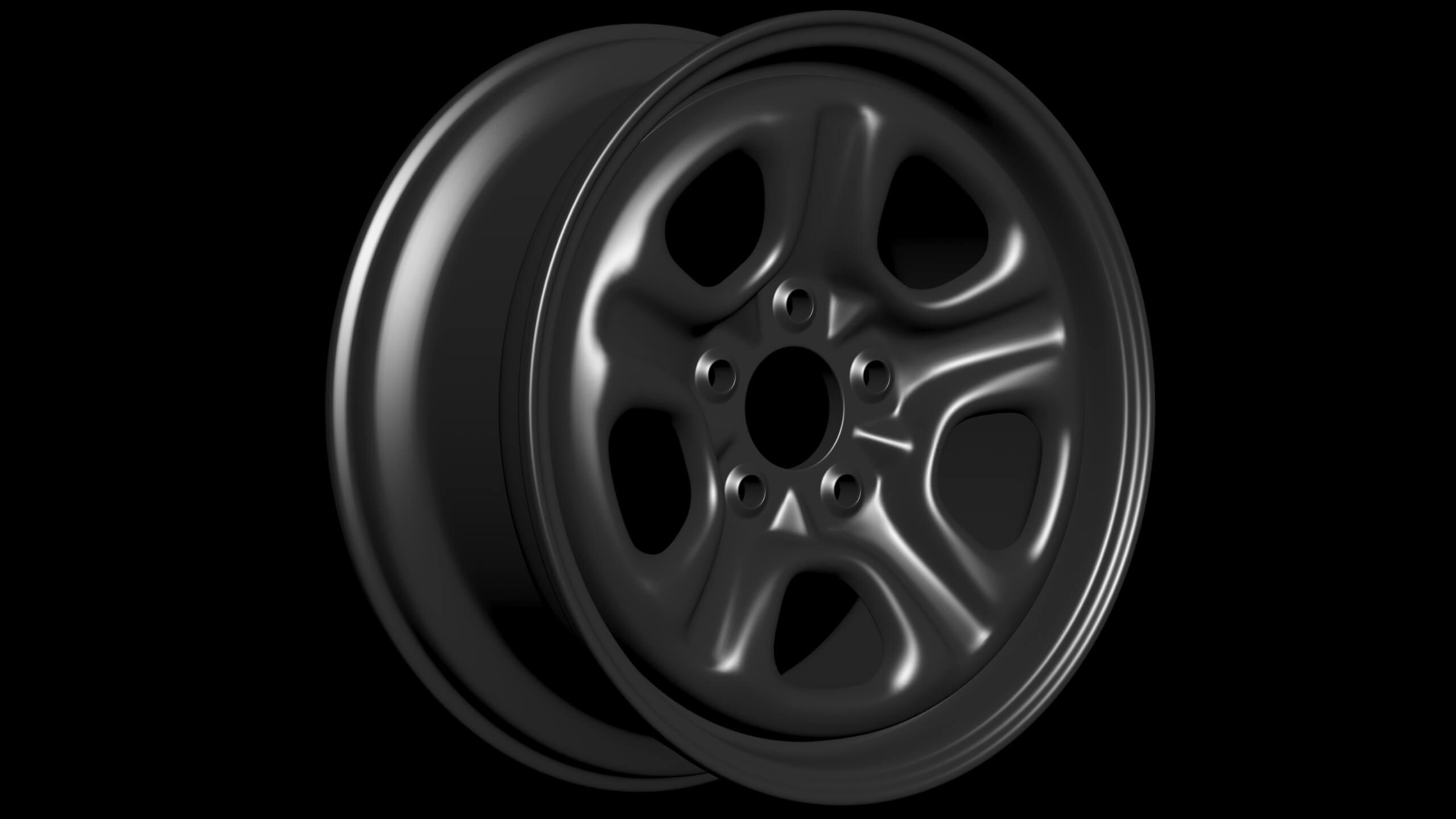 Durango Pursuit OEM Steel Rim - 3D Model by bayazoff