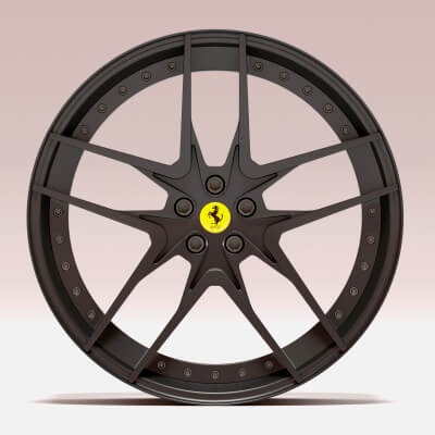 F12 Novitec Rosso N-Largo Wheels