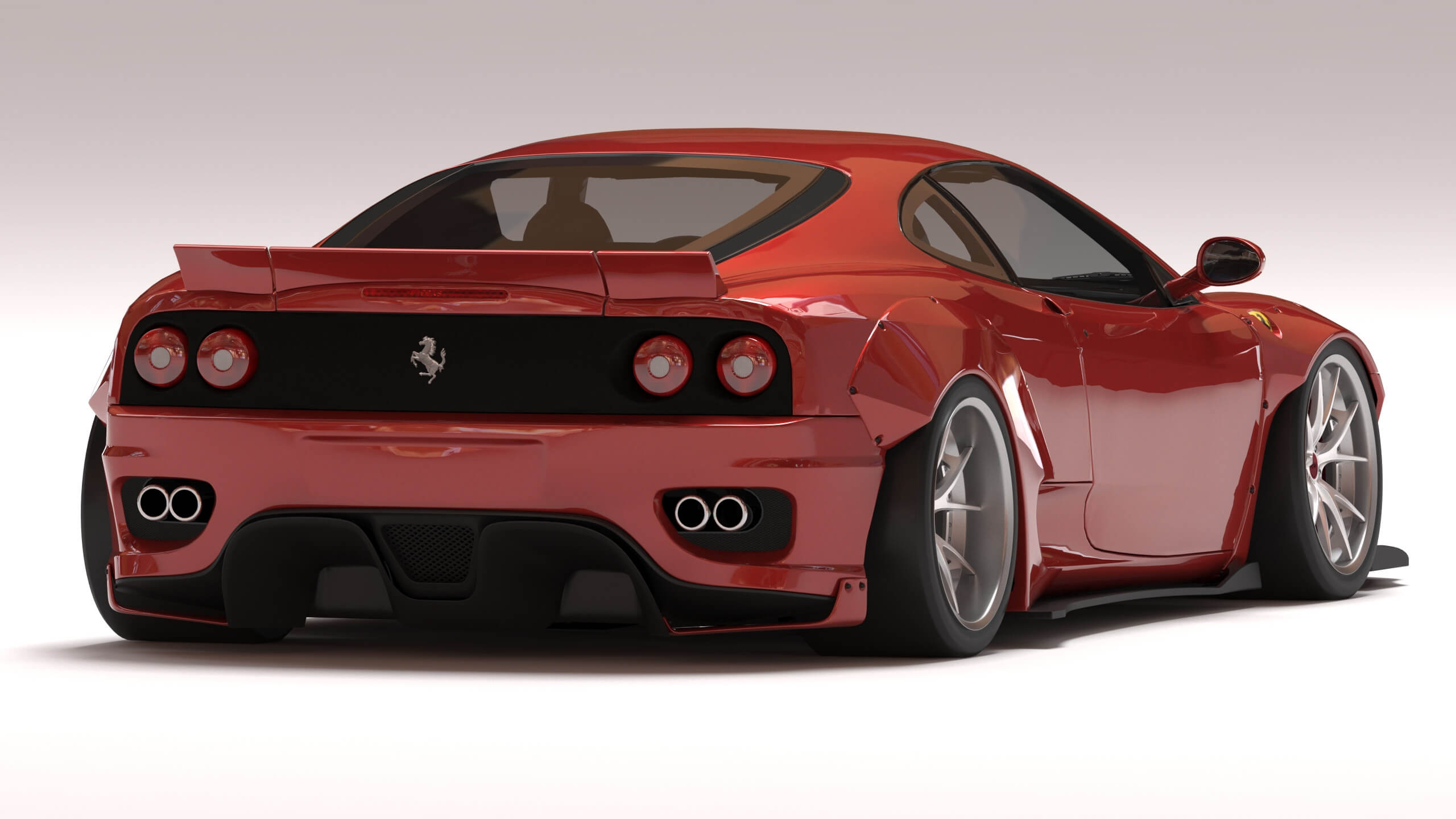 F360 Liberty Walk Wide Body Kit 3D Model by bayazoff