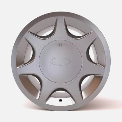 Ford Capri 7 Spokes Alloy Rim Printaable