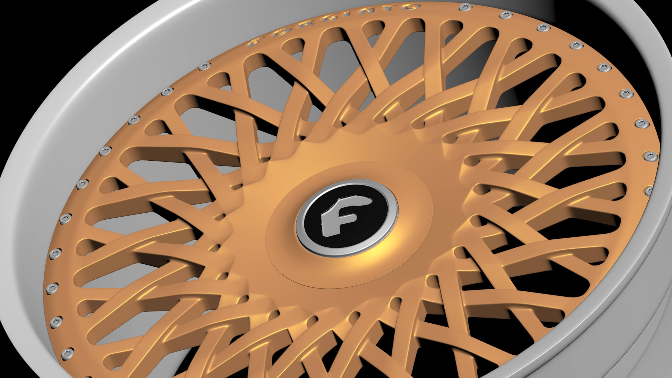 Forgiato Tessuto Rim - 3D Model by bayazoff