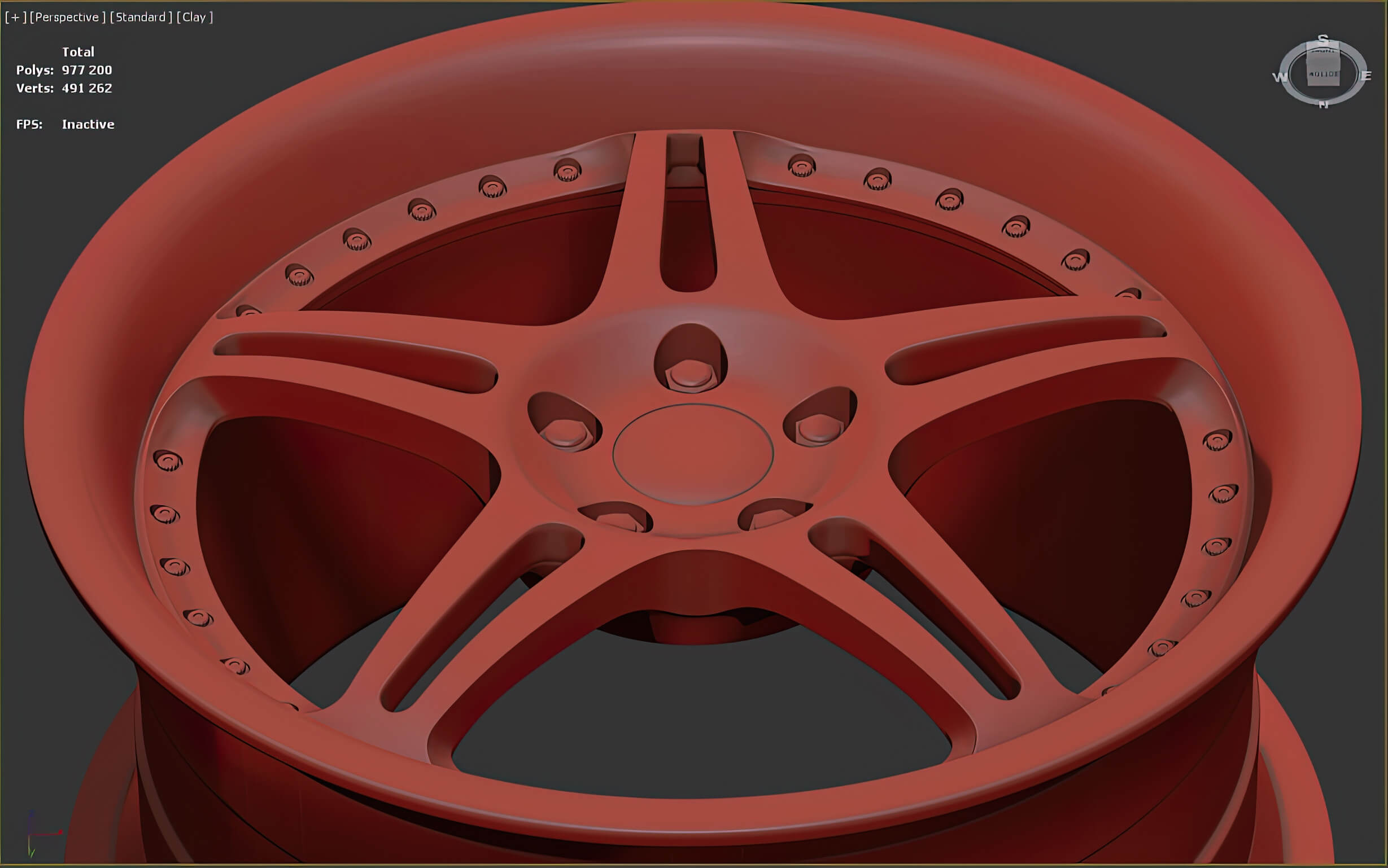 HRE 547R Rim Printable - 3D Model by bayazoff