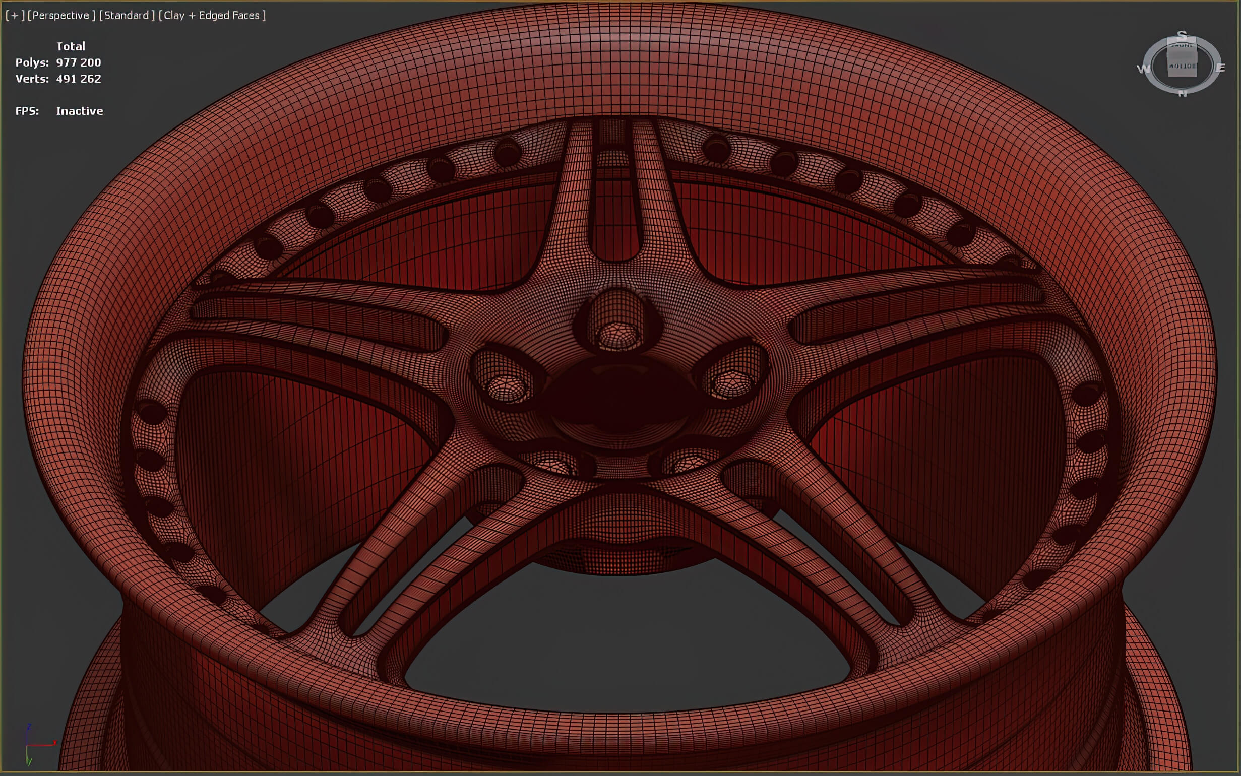 HRE 547R Rim Printable - 3D Model by bayazoff