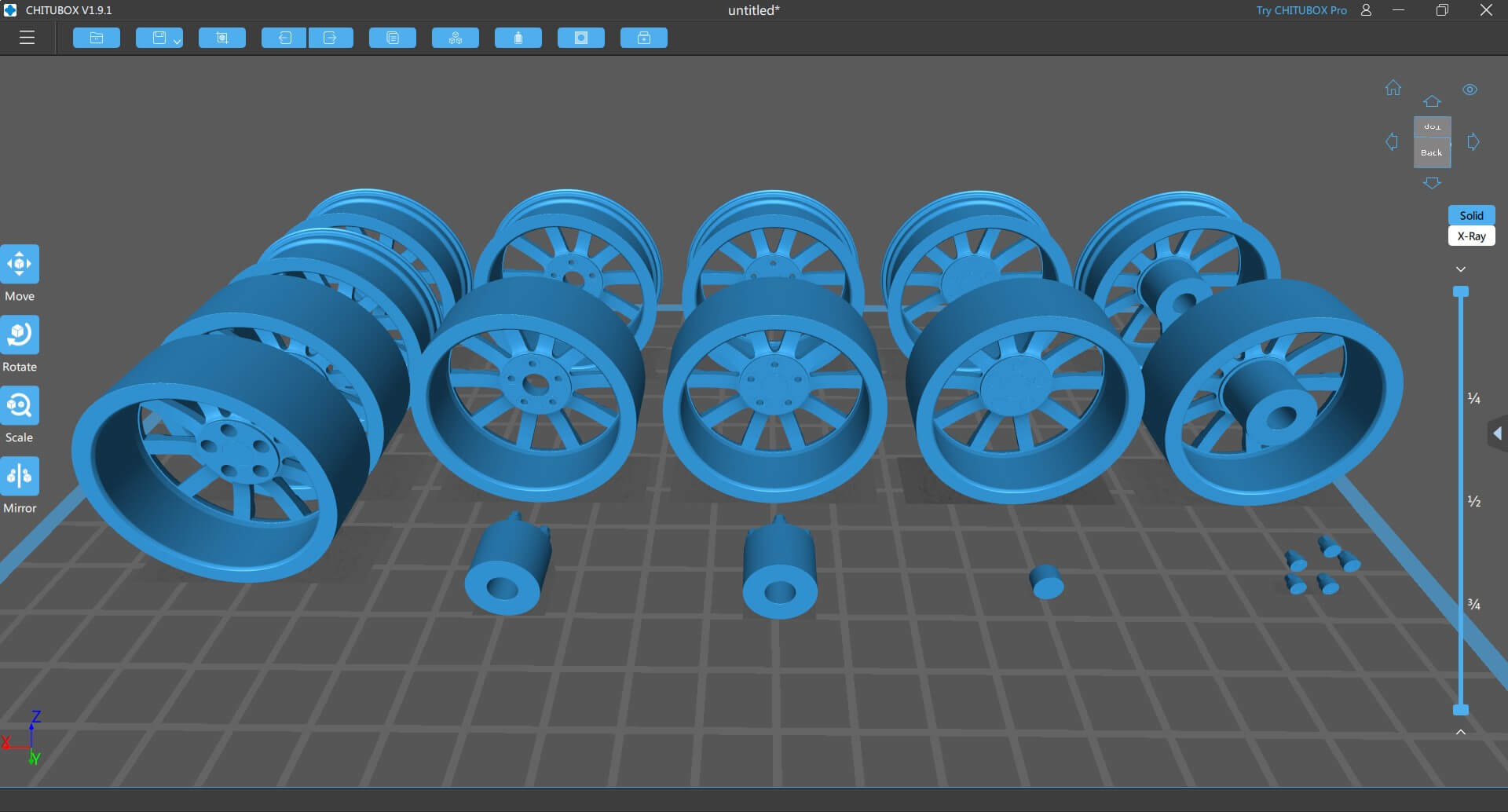 HSV VS Senator 20' Wheels - 3D Model by bayazoff