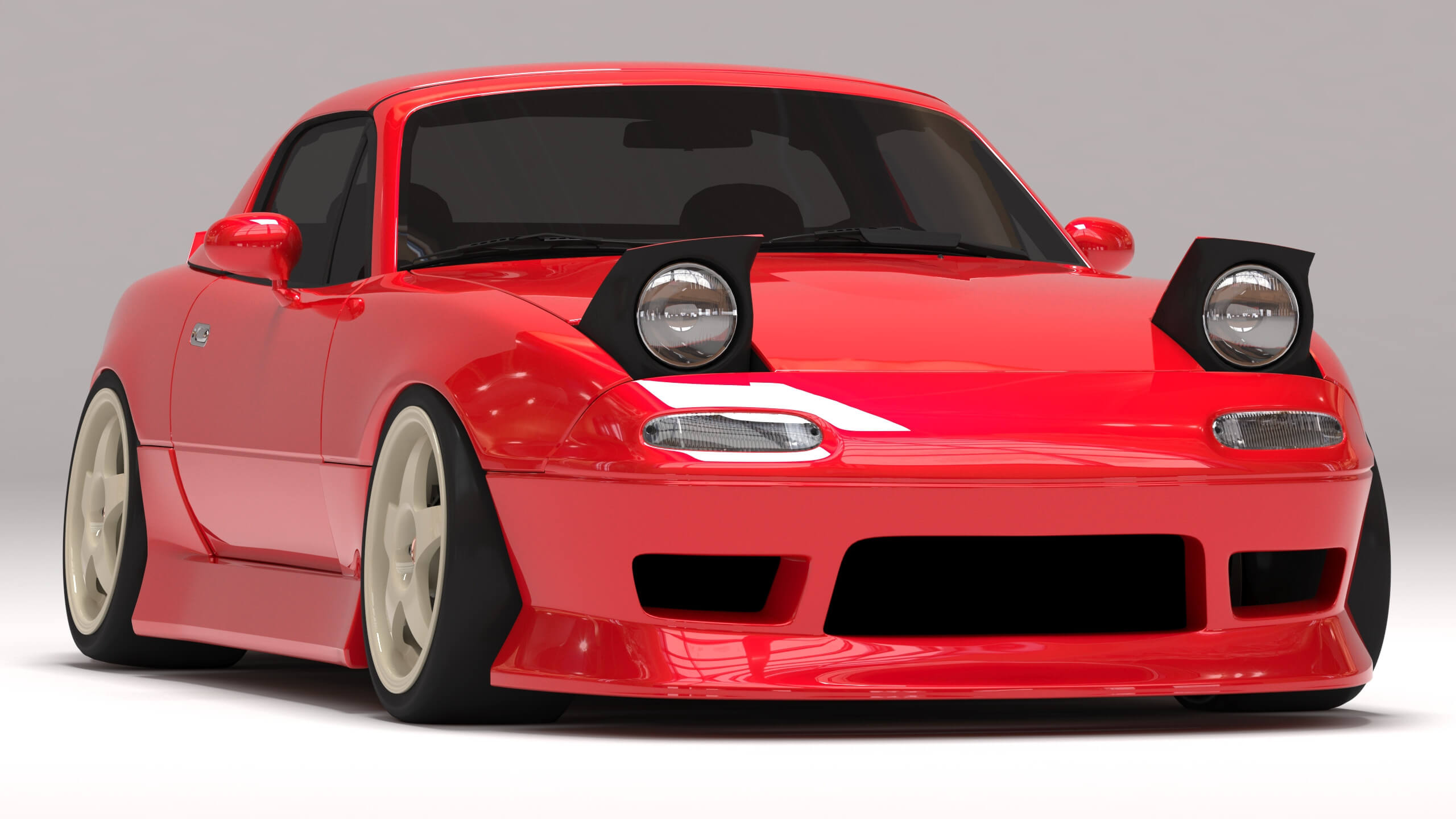 Miata KBD Body Kit 3D Model by bayazoff