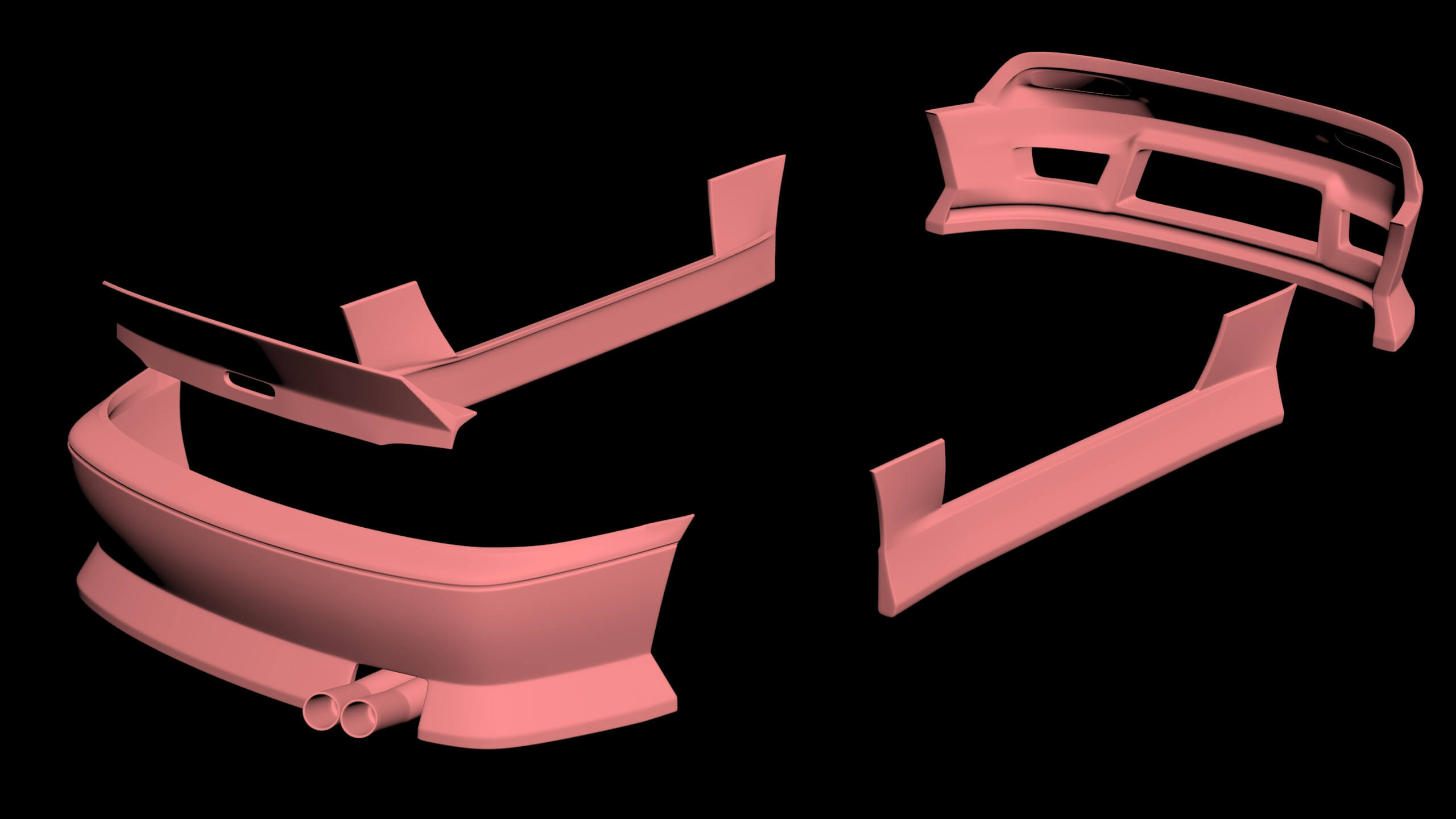 Miata KBD Body Kit 3D Model by bayazoff