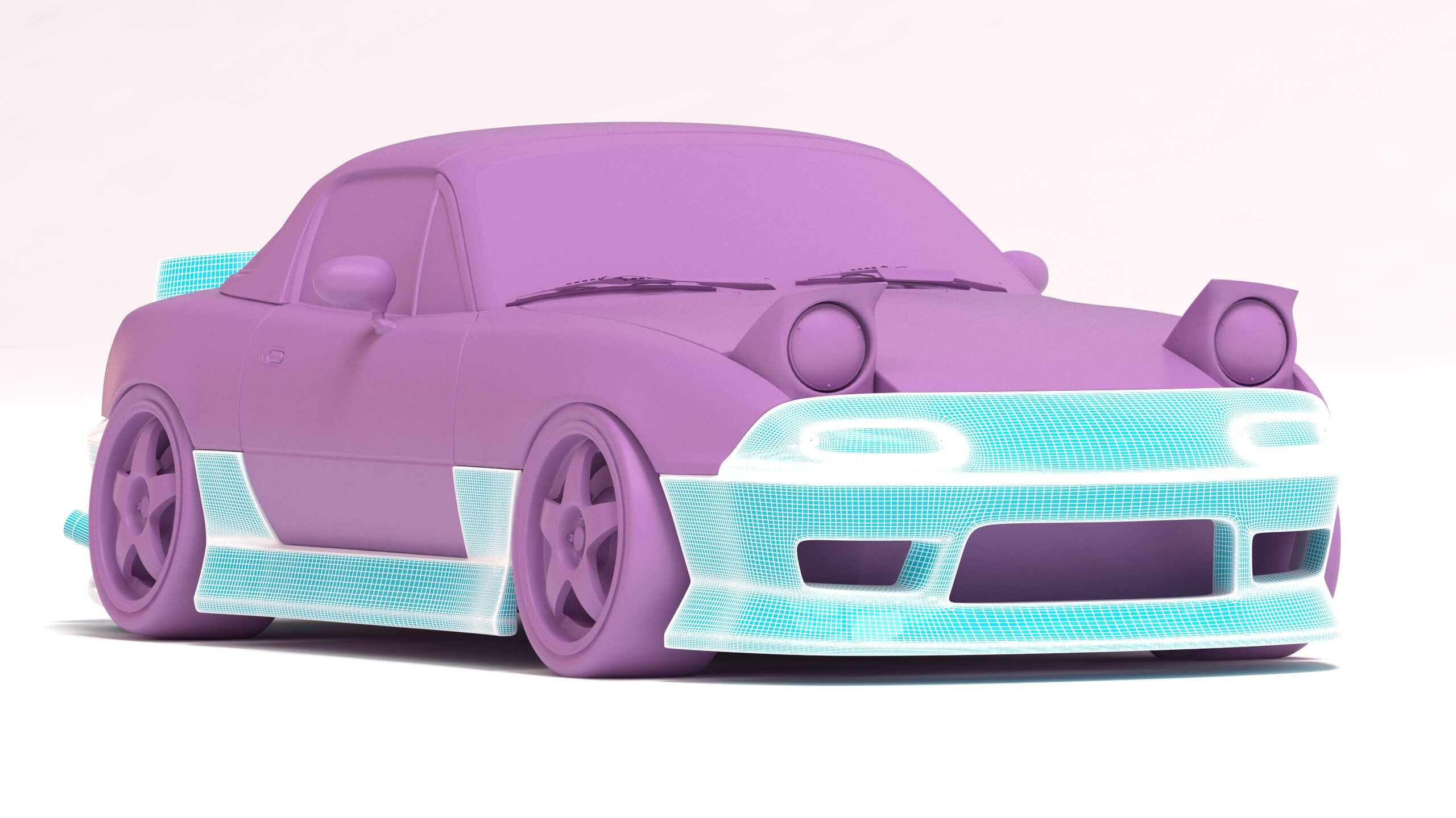 Miata KBD Body Kit 3D Model by bayazoff